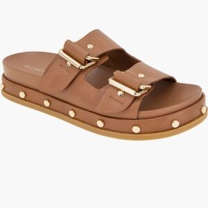 New BCBG size 9.5 Brown Sandals - Never worn in box